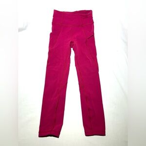 Lululemon Time To Sweat Crop Leggings Size 2